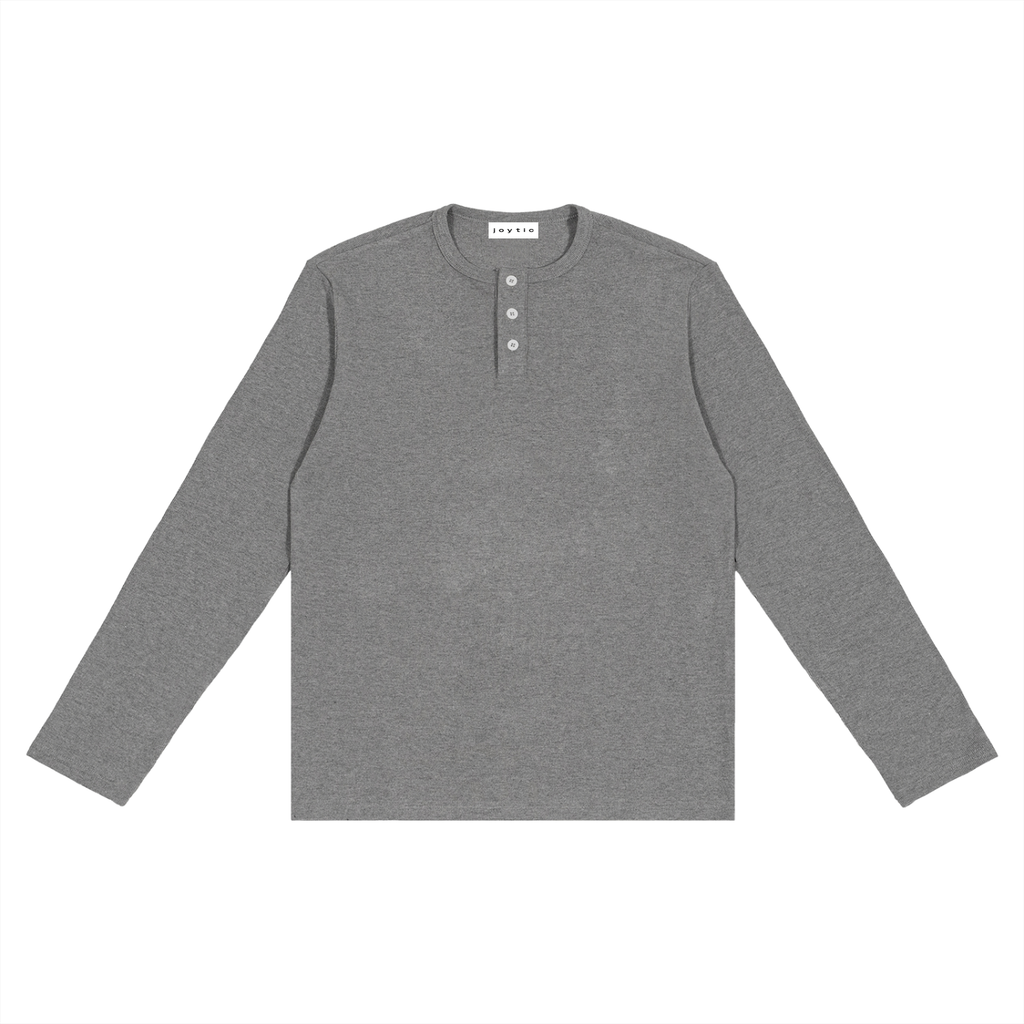 henley,longsleeve,slimfit,grunge,280gsm,fw26